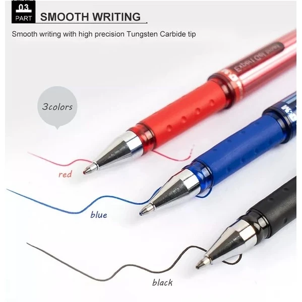 Pulpen / Ballpen Gel Pen M&G Stick Expert Barrel With Stripe 0.7mm AGP13671